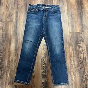 Levi’s Women’s Mid Rise Skinny Medium Wash 14M
